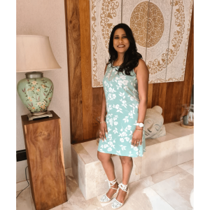 DUCK EGG SHIFT DRESS